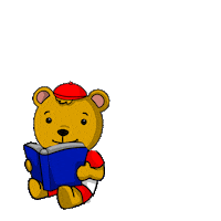 maplebearjpa fun bear reading english Sticker