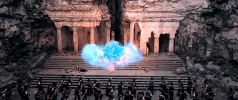 magic san sheng san shi shi li tao hua GIF