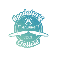 galping galping pedalsurf pedalsurfgalicia Sticker