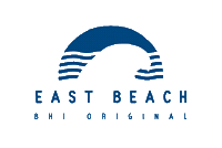 East Beach Sticker by Riverside Adventure Co.