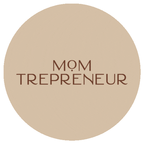 Momtrepreneur community netwerk momtrepreneur ondernemende vrouwen Sticker
