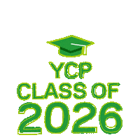 York College Graduation Sticker by York College of Pennsylvania