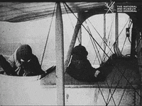 NationalWWIMuseum black and white goodbye military pilot GIF