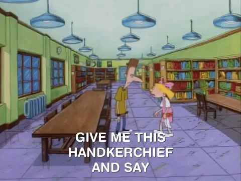 hey arnold nick splat GIF