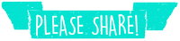 Share Please Sticker by Gritty Knits