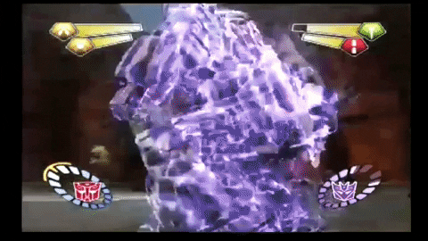 TheAccursedHunter01 giphygifmaker optimus prime megatron transformers armada GIF