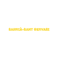 Sarria-Sant Gervasi Sticker by esquerrabcn