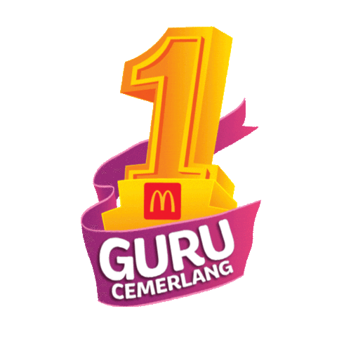 McDonaldsMalaysia giphyupload teacher mcdonalds guru Sticker