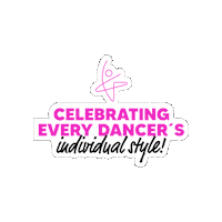 darochdance dancing pink stars power Sticker