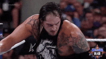 baron corbin wrestling GIF by WWE