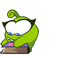 School Wtf Sticker by Om Nom