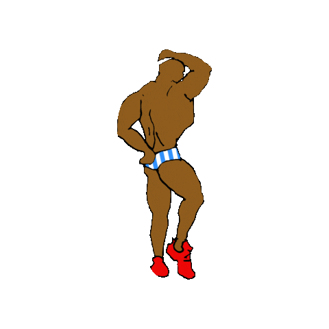 Fitness Man Sticker