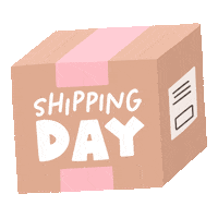 Small Biz Shipping Day Sticker by Moli Fernyx
