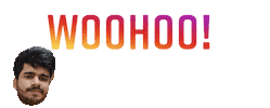 Yipeee Sticker by BORN ON INSTAGRAM