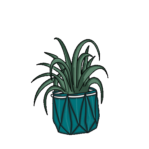 Potrpots plant teal jewel plant mom Sticker
