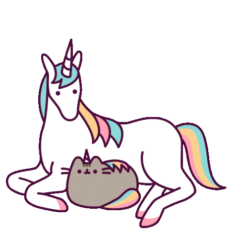 Friends Rainbow Sticker by Pusheen