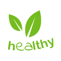 enKamania healthy feuille sain equilibre Sticker