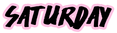 Weekend Saturday Sticker