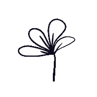 hepbihaller mood white flower floral Sticker