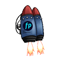 Space Shuttle Bitcoin Sticker by Flitpay