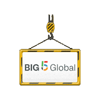 big5global big5 big5global b5g Sticker