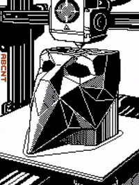 3D Printer Mask GIF by ABCNT