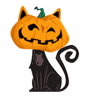 Jack O Lantern Halloween Sticker by Felini Rocks