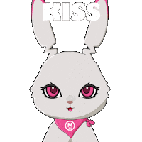 In Love Kiss Sticker by Fluffey