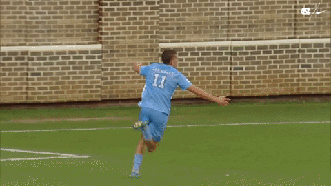 Excited North Carolina GIF by UNC Tar Heels