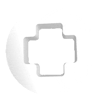 Circle Cross Sticker