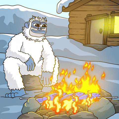 Fire Camping GIF by Lofi The Yeti