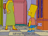 angry bart simpson GIF