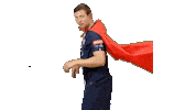Flying Sander Sagosen Sticker by Paris Saint-Germain Handball