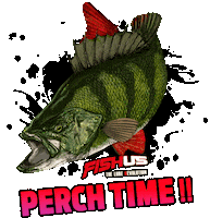 Fishing Perch Sticker by Yuki Competition