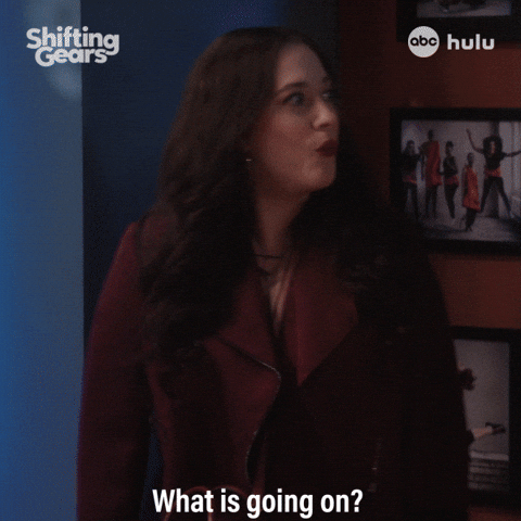 Confused Kat Dennings GIF by ABC Network
