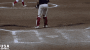 Slide GIF by USA Softball