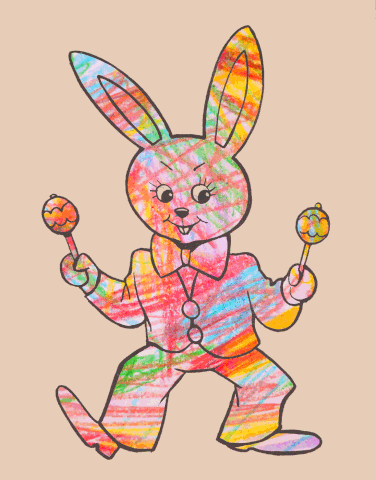 easter bunny GIF
