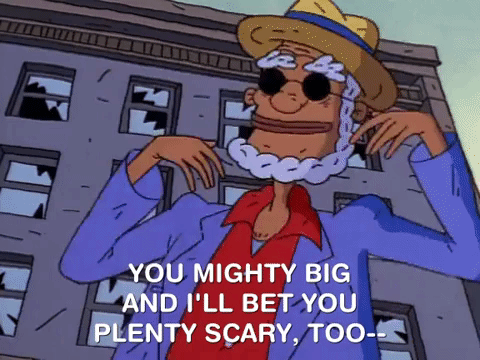 nickrewind giphydvr nicksplat aaahh real monsters giphyarm037 GIF