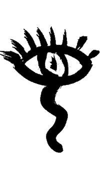 Crazy Eye Sticker by Kiesgrube