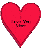 I Love You Heart Sticker