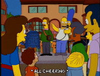 happy homer simpson GIF