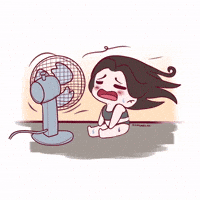 AnnaLavellan fan heat GIF