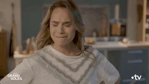 No Way Cry GIF by Un si grand soleil