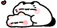 Cat Love Sticker by MYAOWL