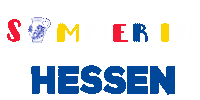 Frankfurt Sommer Sticker by Pani Dominika