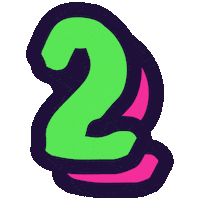 New Year Birthday Sticker