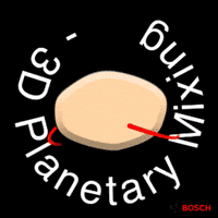 PCPSocial boschküchenmaschine power kitchen machine 3dplanetary power baking GIF
