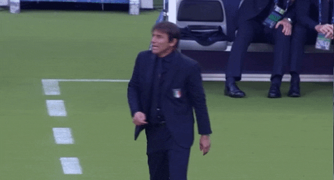 italia conte GIF by Sporza