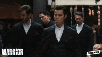 cinemax swag walk fresh warrior GIF