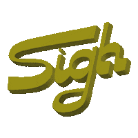 Tired Sighing Sticker